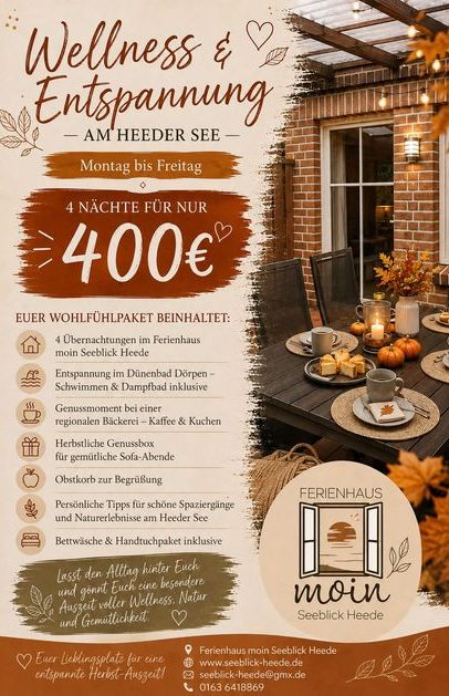 4-Sterne-Ferienhaus moin Seeblick Heede am Heeder See im Emsland